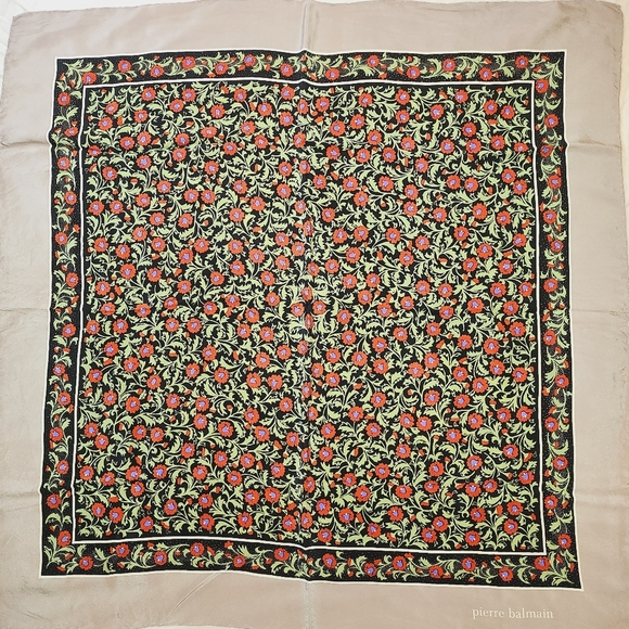 PIERRE BALMAIN scarf silk - Picture 4 of 12